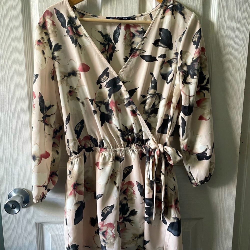 medium floral romper